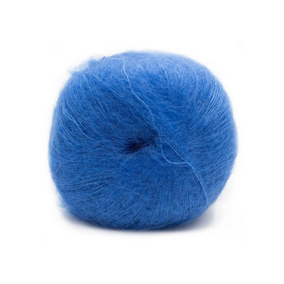 Kremke Soul Wool Yarn 10_122 Azure Blue Silky Kid