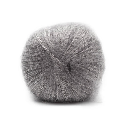 Kremke Soul Wool Yarn 20_001 Heather Grey Silky Kid
