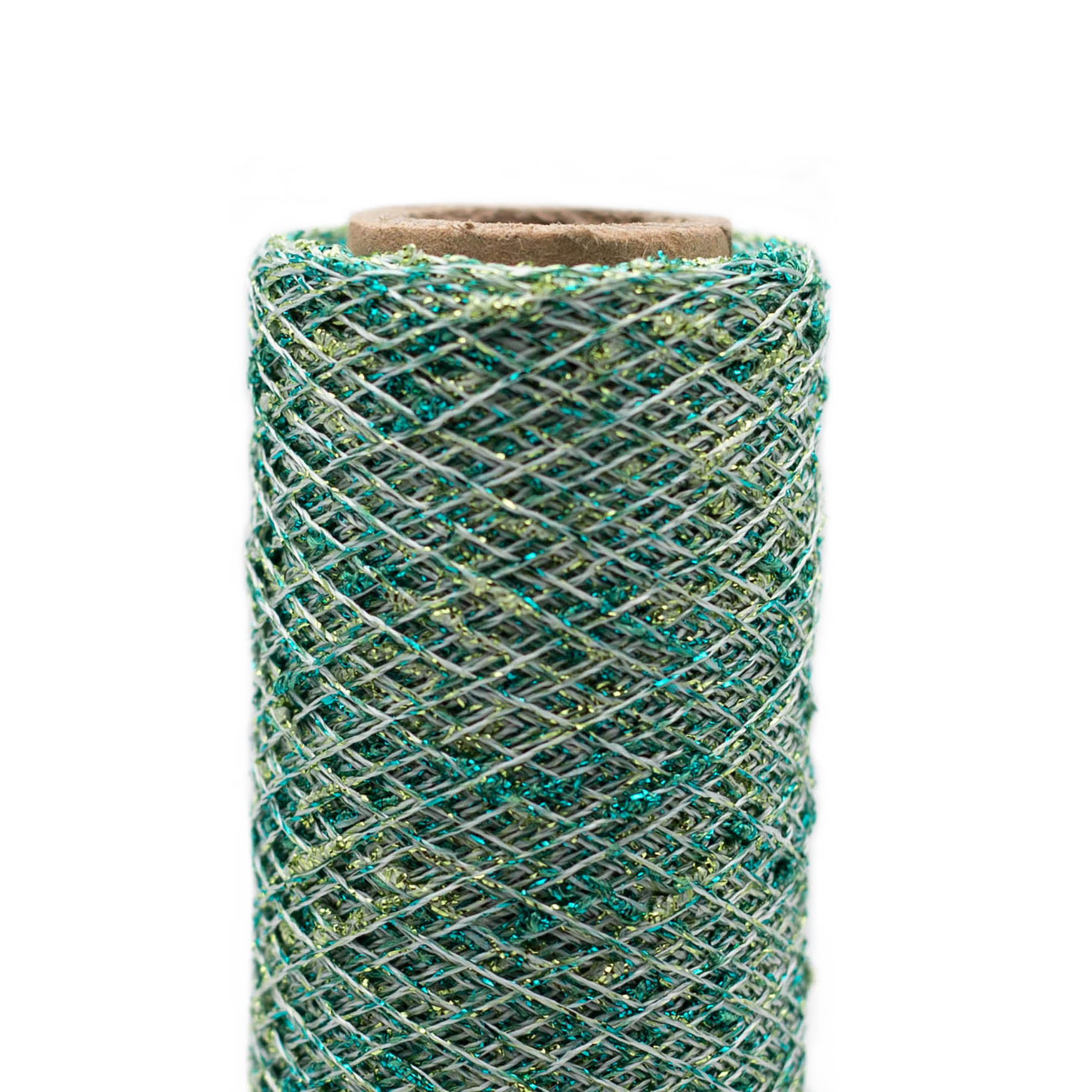 Kremke Soul Wool Yarn 4521 Green Gold Twinkle