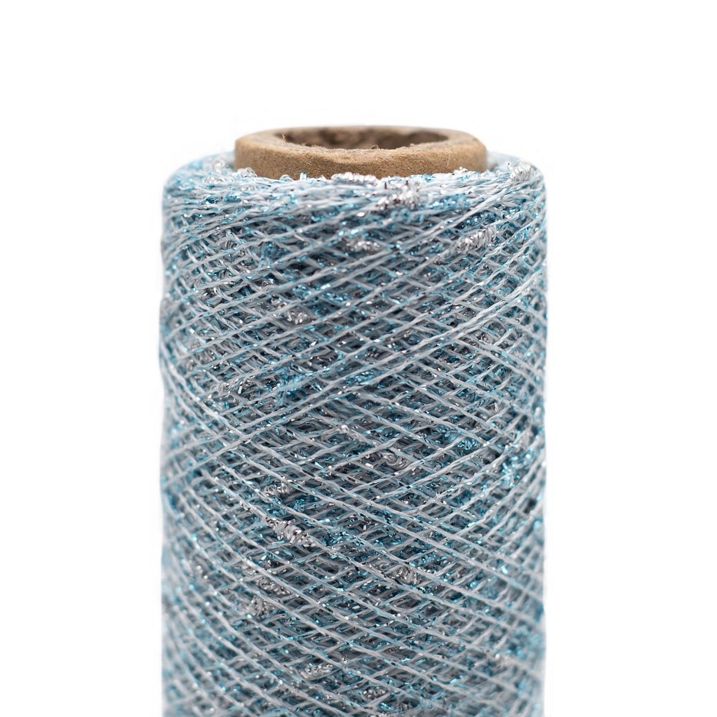 Kremke Soul Wool Yarn 706 Light Blue Silver Twinkle