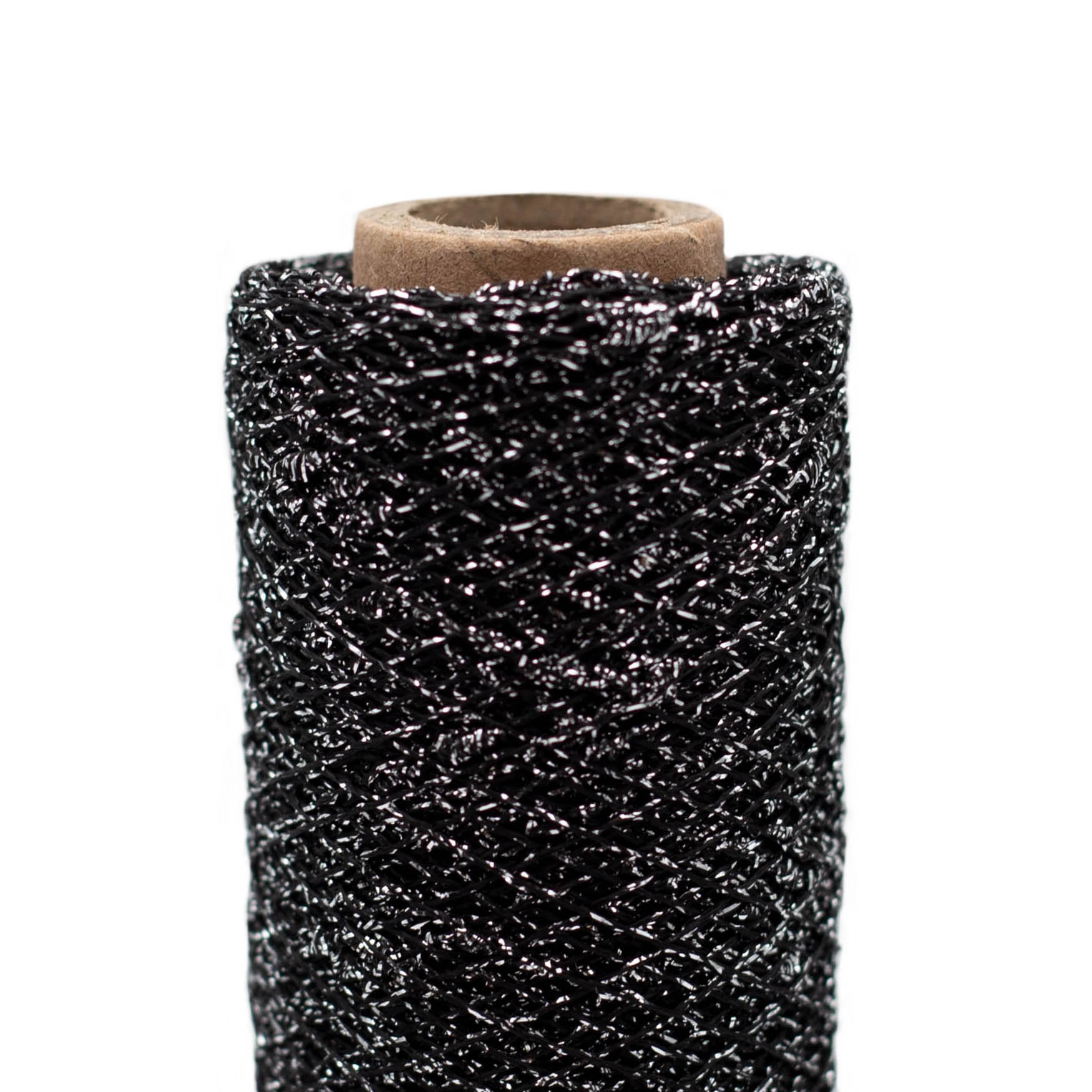 Kremke Soul Wool Yarn 800 Black Brown Silver Twinkle