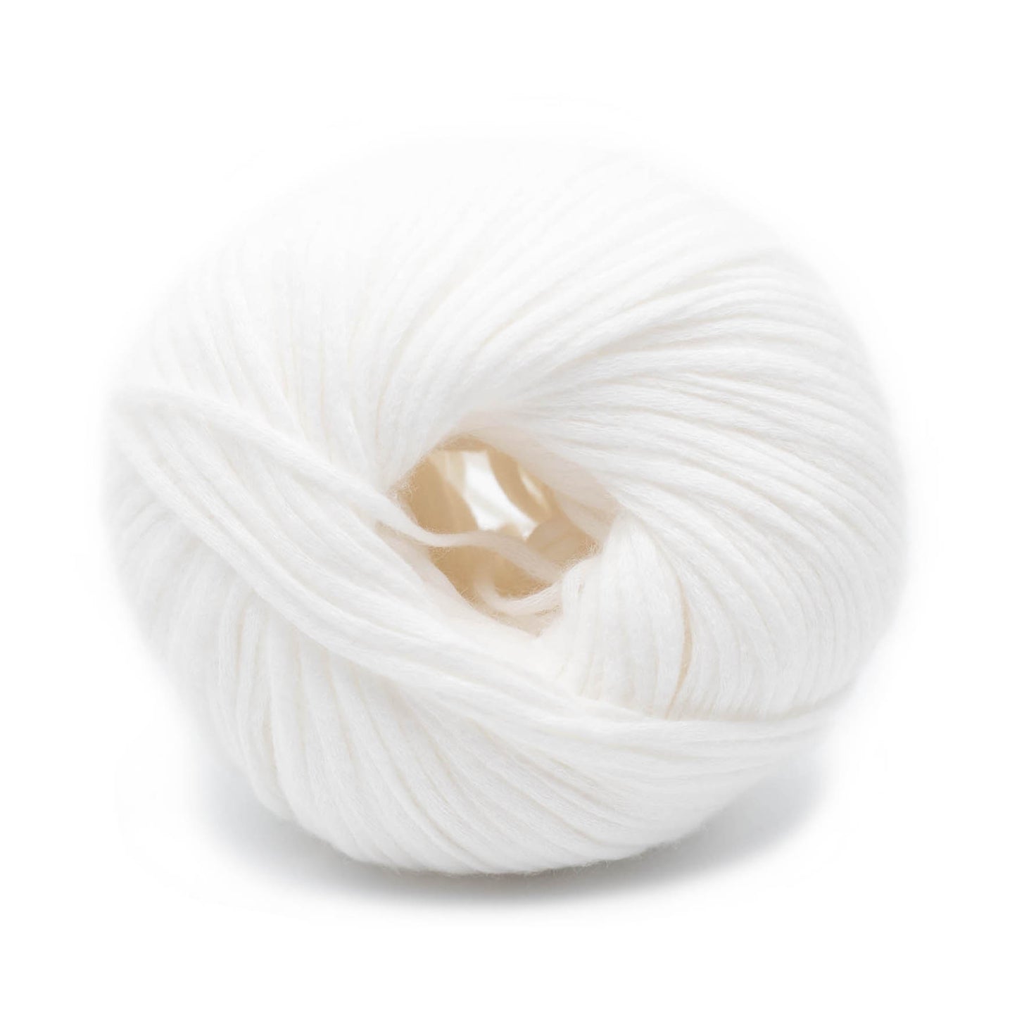 Kremke Soul Wool Yarn 01 Snow White Vegan Cashmere