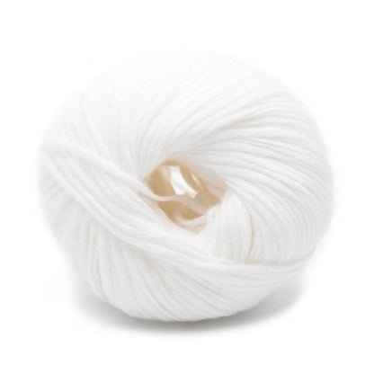 Kremke Soul Wool Yarn 01 Snow White Vegan Cashmere