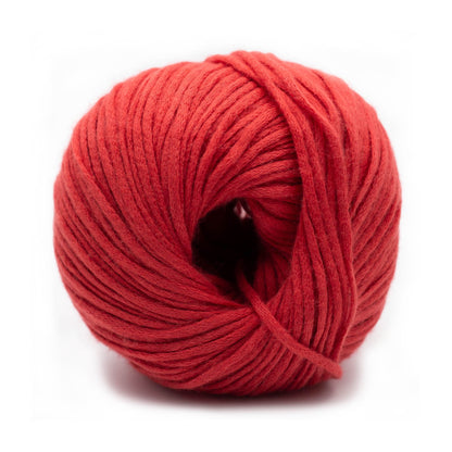 Kremke Soul Wool Yarn 06 Coral Red Vegan Cashmere
