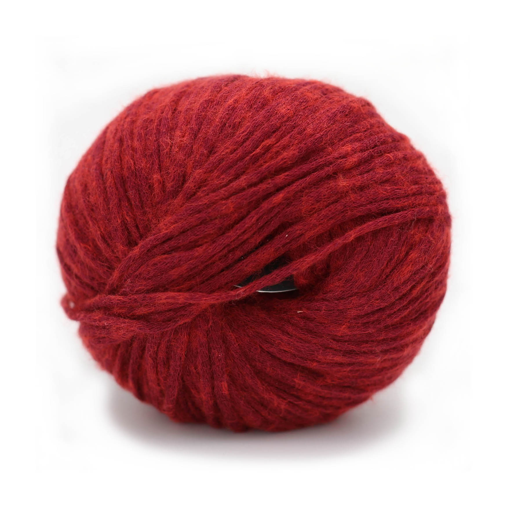 Kremke Soul Wool Yarn 115 Bordeaux Melange Vegan Cashmere