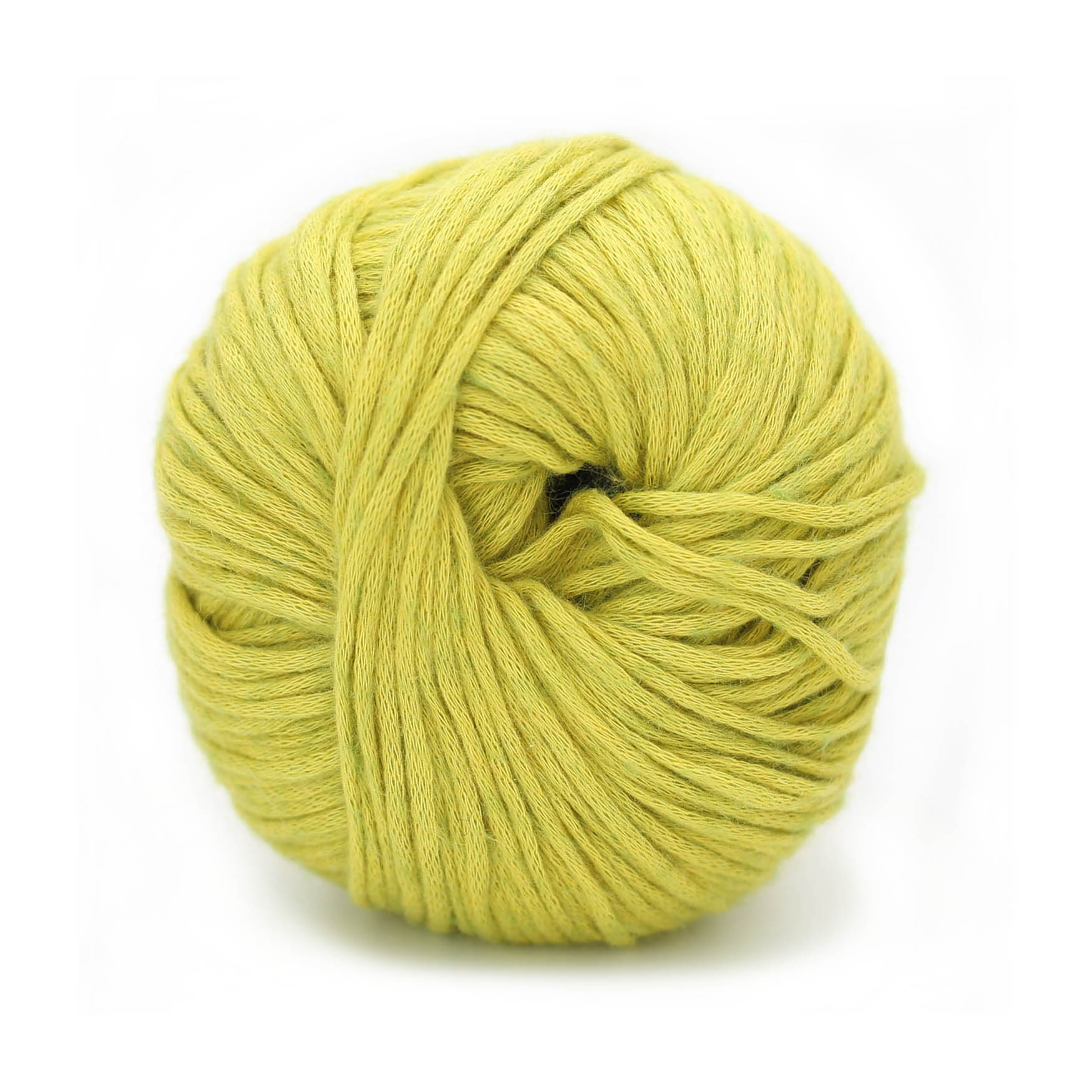 Kremke Soul Wool Yarn 117 Lime Melange Vegan Cashmere