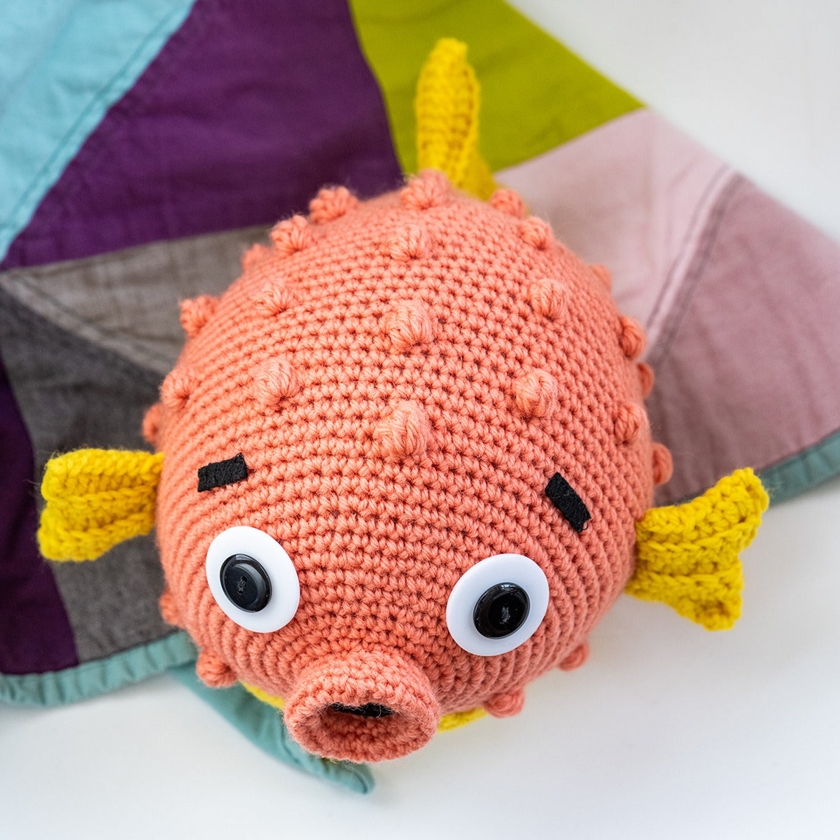 Kelbourne Woolens Patterns Pollyanna Pufferfish Crochet Pattern