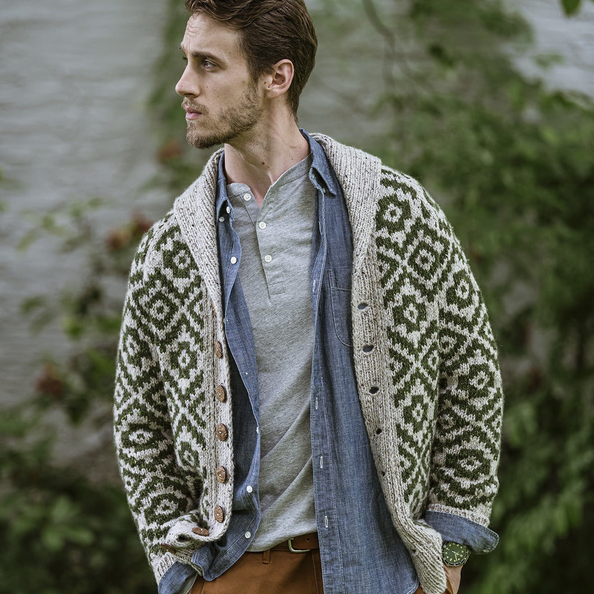 Kelbourne Woolens Patterns Powelton Sweater Pattern