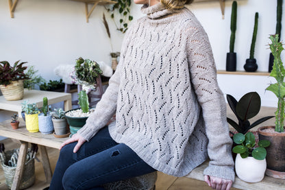 Kelbourne Woolens Patterns Sawyer Sweater Pattern