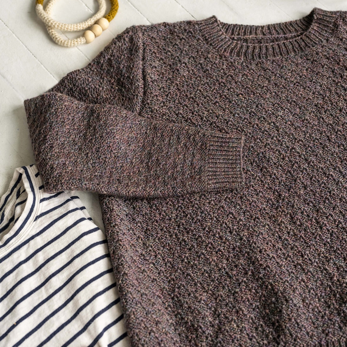 Easy Oversized Sweater Knitting Pattern