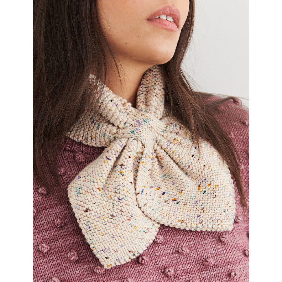 Misha and Puff Patterns Adult Sledding Scarf