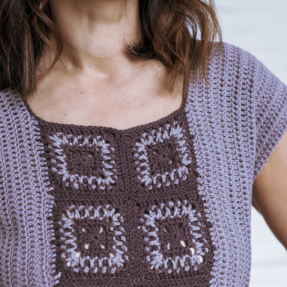Kelbourne Woolens Patterns Sub Rosa Crochet T-Shirt Pattern