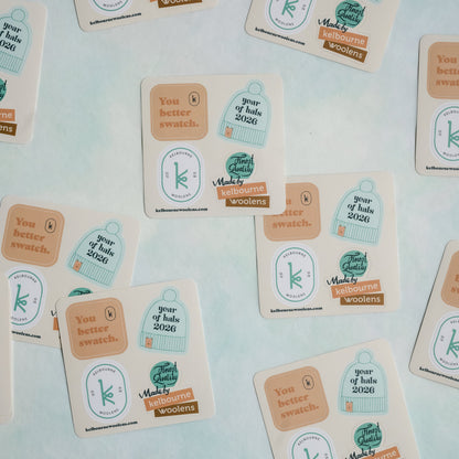 Kelbourne Woolens Kits One Size Fits Most Year of DK Hats Kit - Umbriel