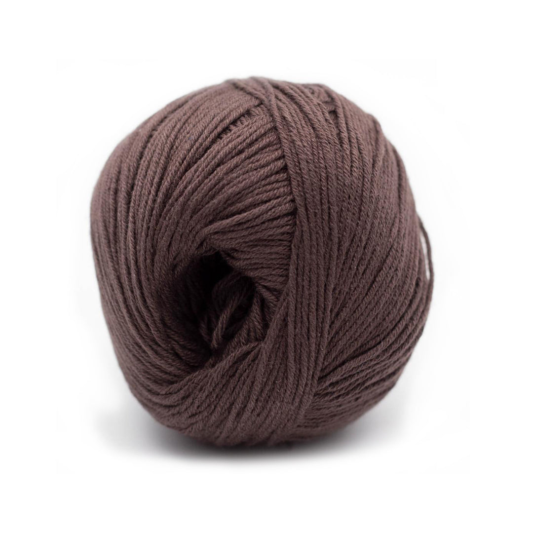 BC Garn Yarn 29 coffee Alba GOTS