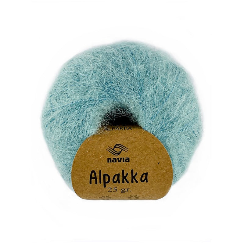 Navia Yarn 861 blue surf - new! Alpakka
