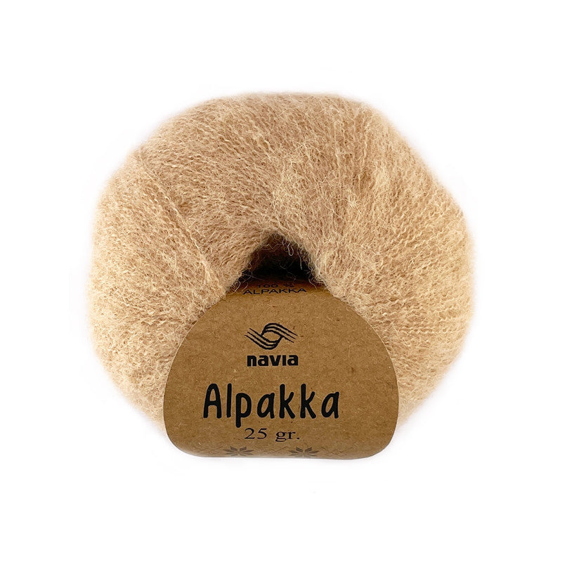 Navia Yarn 872 almond buff Alpakka