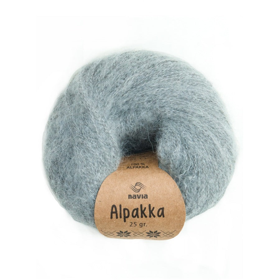 Navia Yarn 802 light grey Alpakka