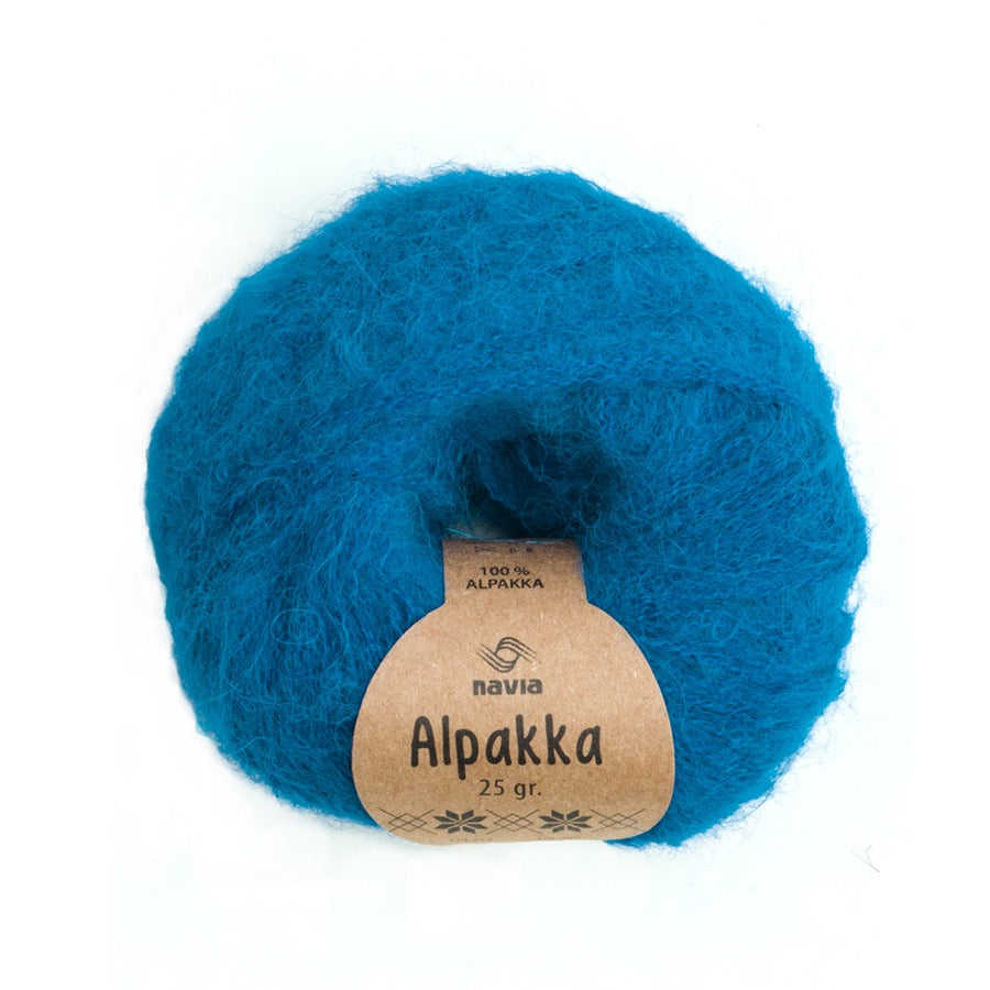 Navia Yarn 812 royal blue Alpakka