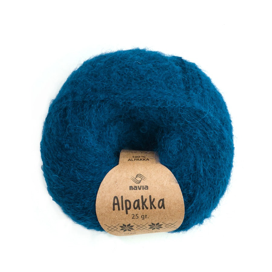 Navia Yarn 824 navy blue Alpakka