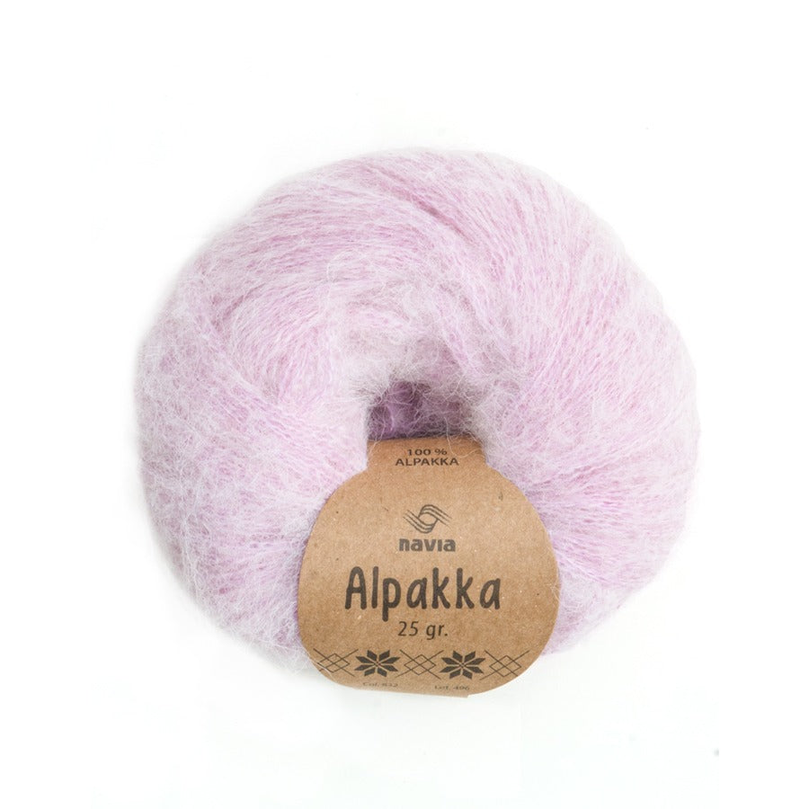 Navia Yarn 832 pink Alpakka
