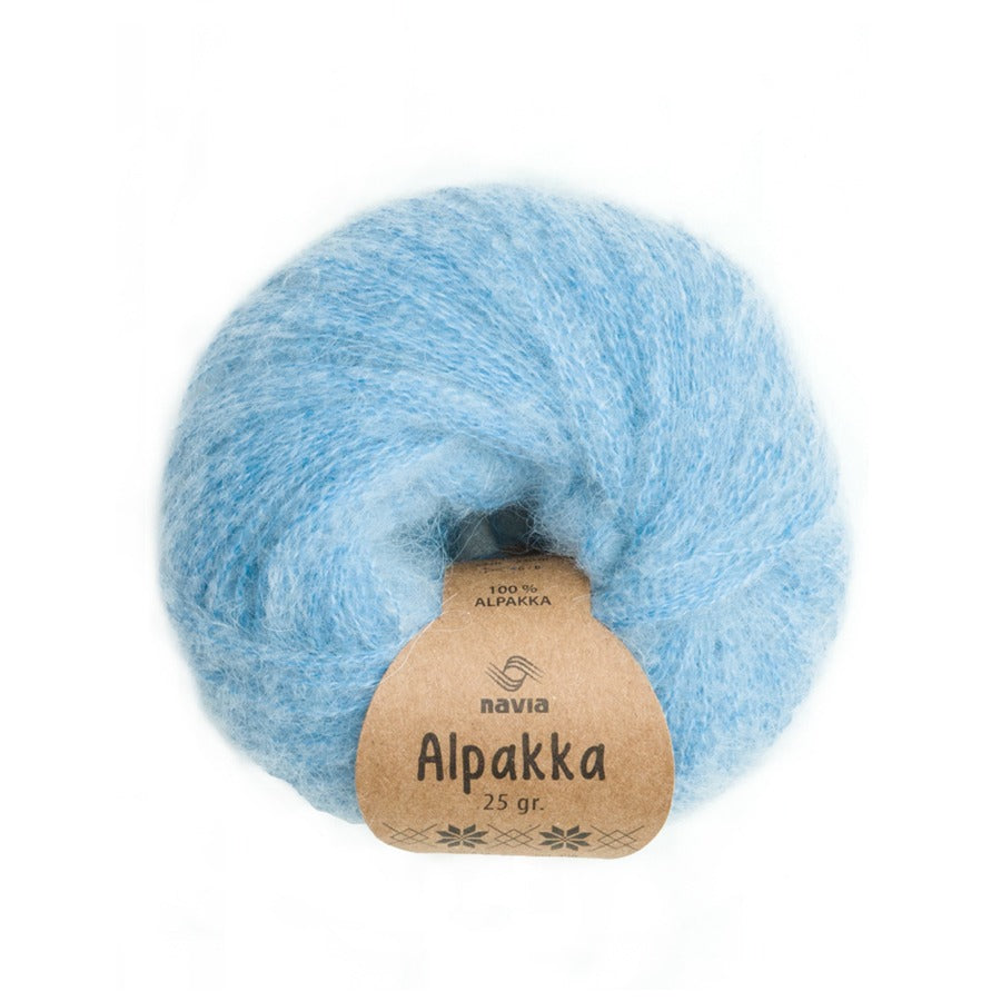 Navia Yarn 842 pastel blue Alpakka