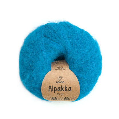 Navia Yarn 843 cornflower blue Alpakka