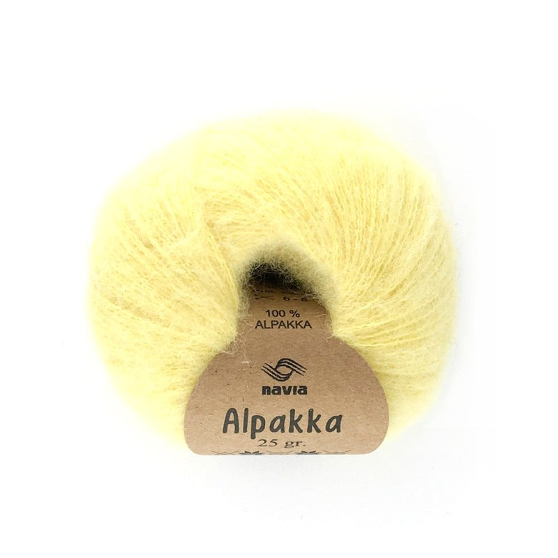 THE SHISHIKUI 立ち上がら ALPACA KNIT YELLOW