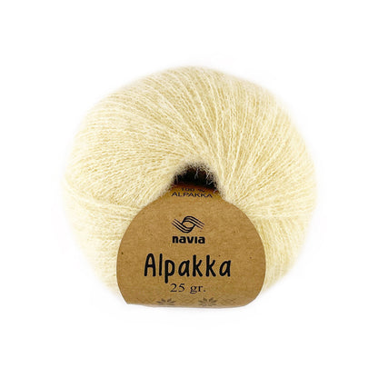 Navia Yarn 865 pampas yellow Alpakka