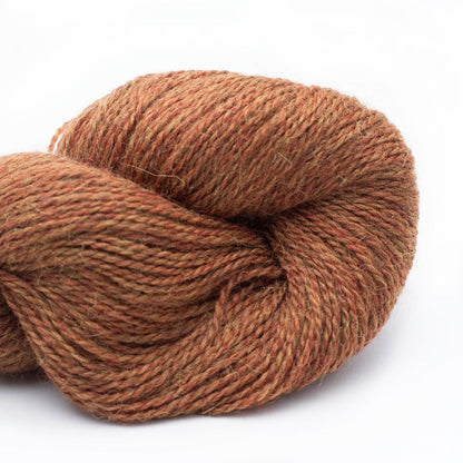 BC Garn Yarn 124 Rusty Brown Baby Alpaca Lace