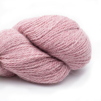 BC Garn Yarn 126 Dusty Pink Heather Baby Alpaca Lace