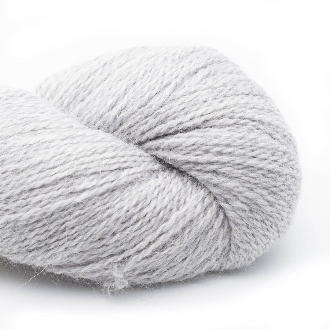 BC Garn Yarn 130 Cloudy Grey Baby Alpaca Lace