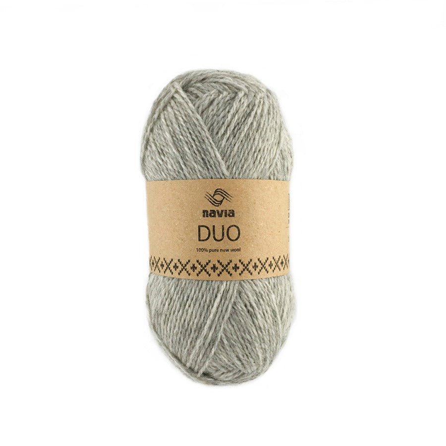 Kelbourne Woolens Yarn 022 light grey Navia Duo