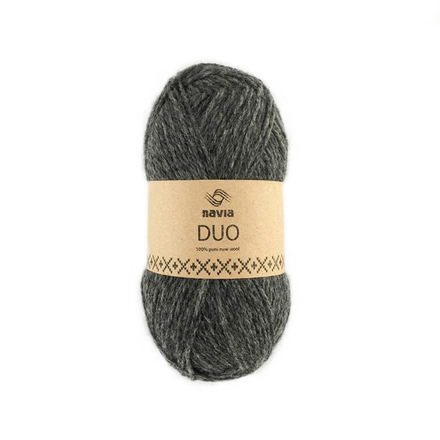 Kelbourne Woolens Yarn 023 medium grey Navia Duo