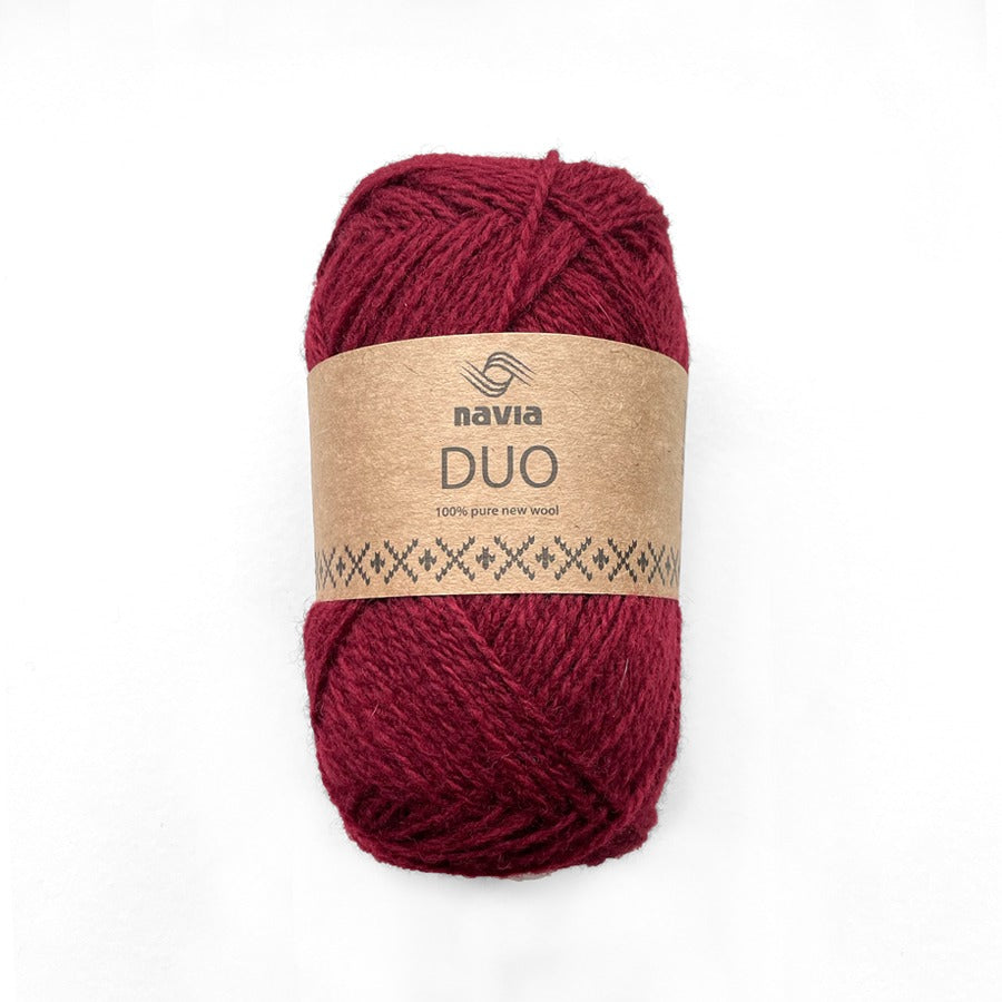 Kelbourne Woolens Yarn 227 burgundy Navia Duo