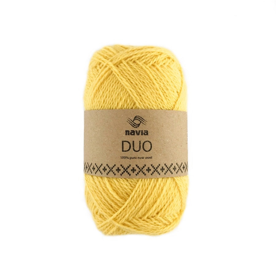 Kelbourne Woolens Yarn 247 yellow Navia Duo