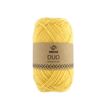 Kelbourne Woolens Yarn 247 yellow Navia Duo