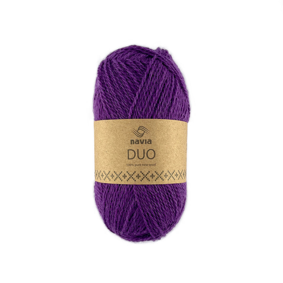 Navia Yarn 264 sunset purple Duo