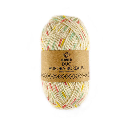 Navia Yarn 270 aurora white Duo