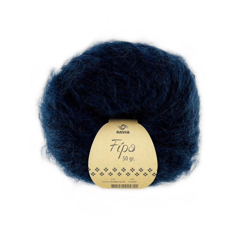 Navia Yarn 1574 crown blue Fipa