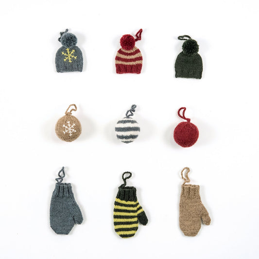 Kelbourne Woolens Patterns Holiday Cheer Ornaments