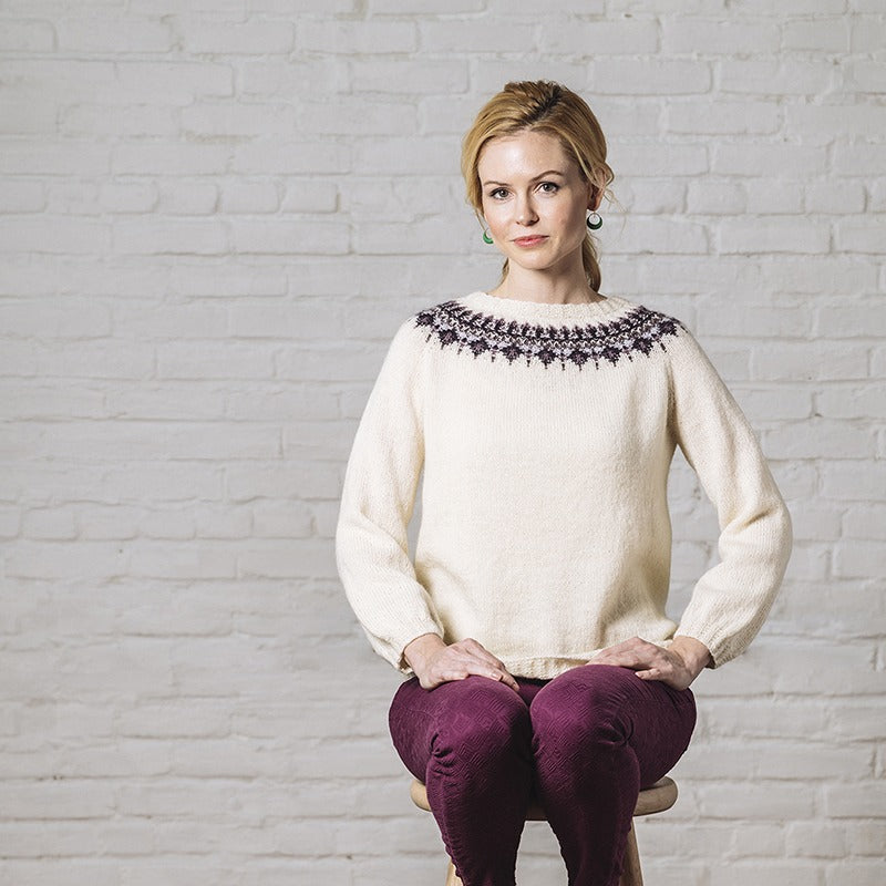 Kelbourne Woolens Patterns Jenny Sweater Pattern