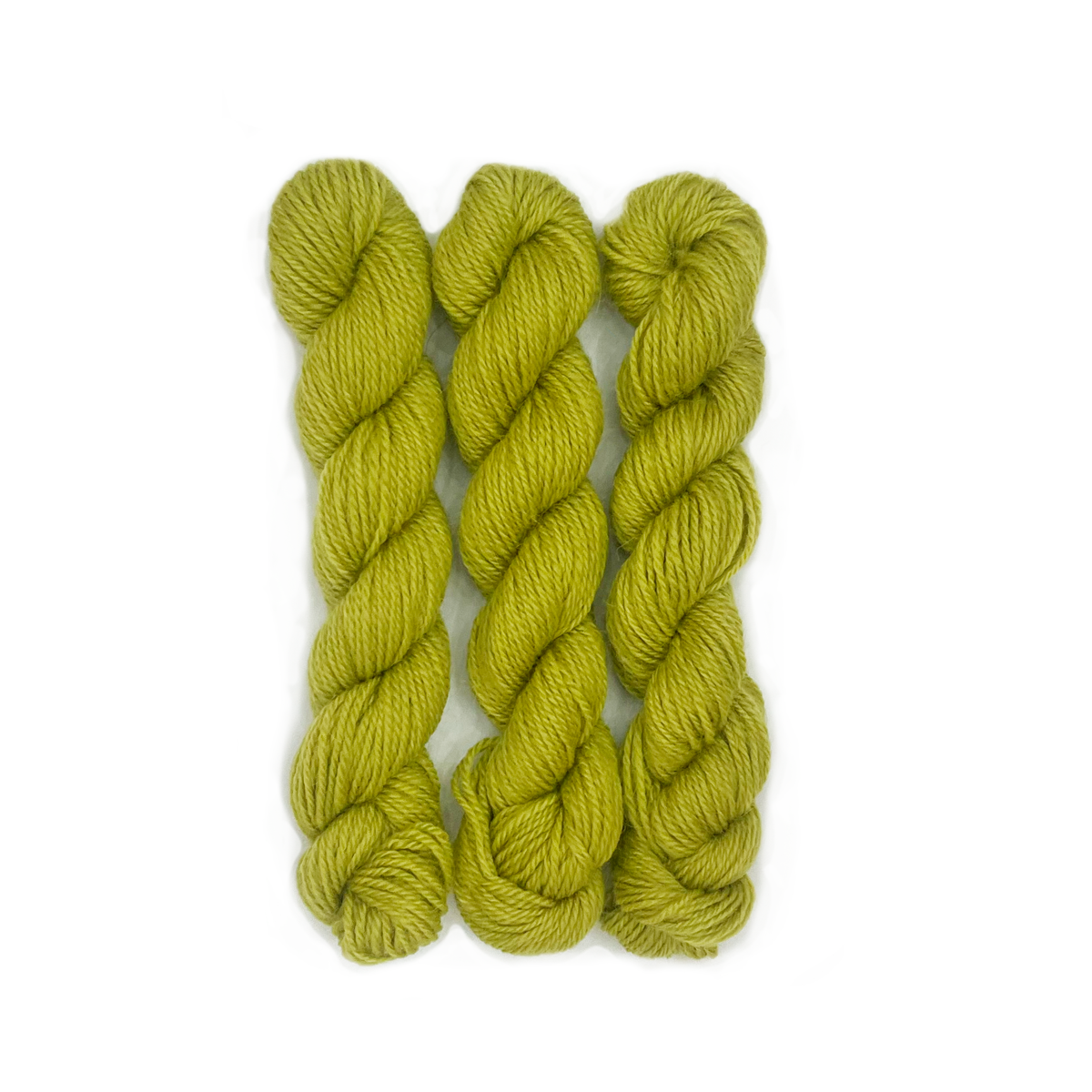 Kelbourne Woolens Yarn 355 chartreuse Perennial Minis