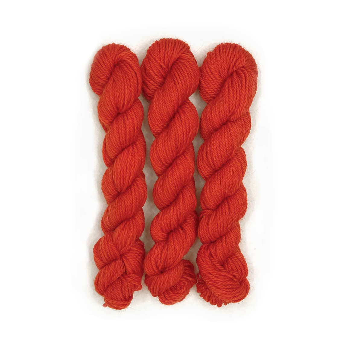 Kelbourne Woolens Yarn 620 vermillion Perennial Minis