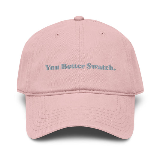 Kelbourne Woolens Goods Dusty Rose Garment Dyed Embroidered Hat