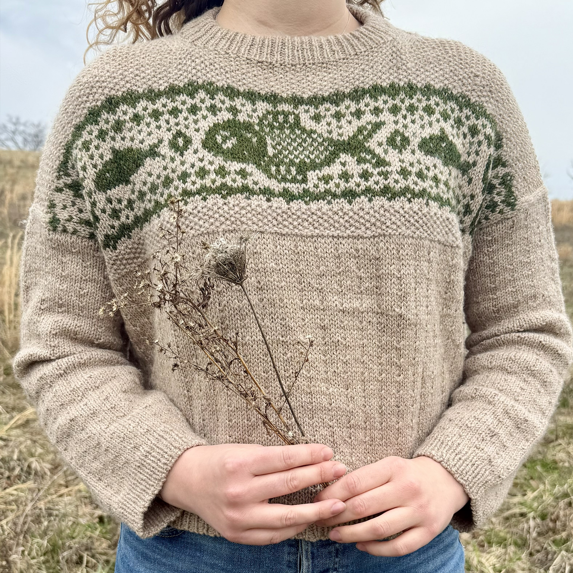 Kelbourne Woolens Kits Saugerties Pullover Bundle