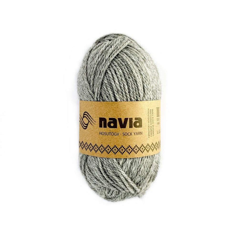Navia Yarn 502 light grey Sock