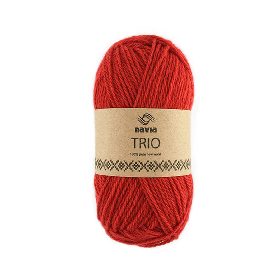 Navia Yarn 314 red Trio