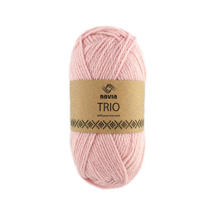 Navia Yarn 332 pastel pink Trio
