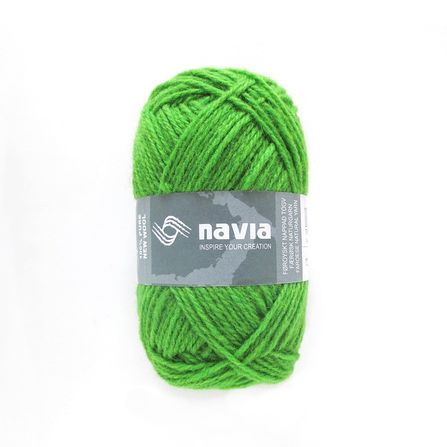 Navia Yarn 345 bright green- discontinued Trio