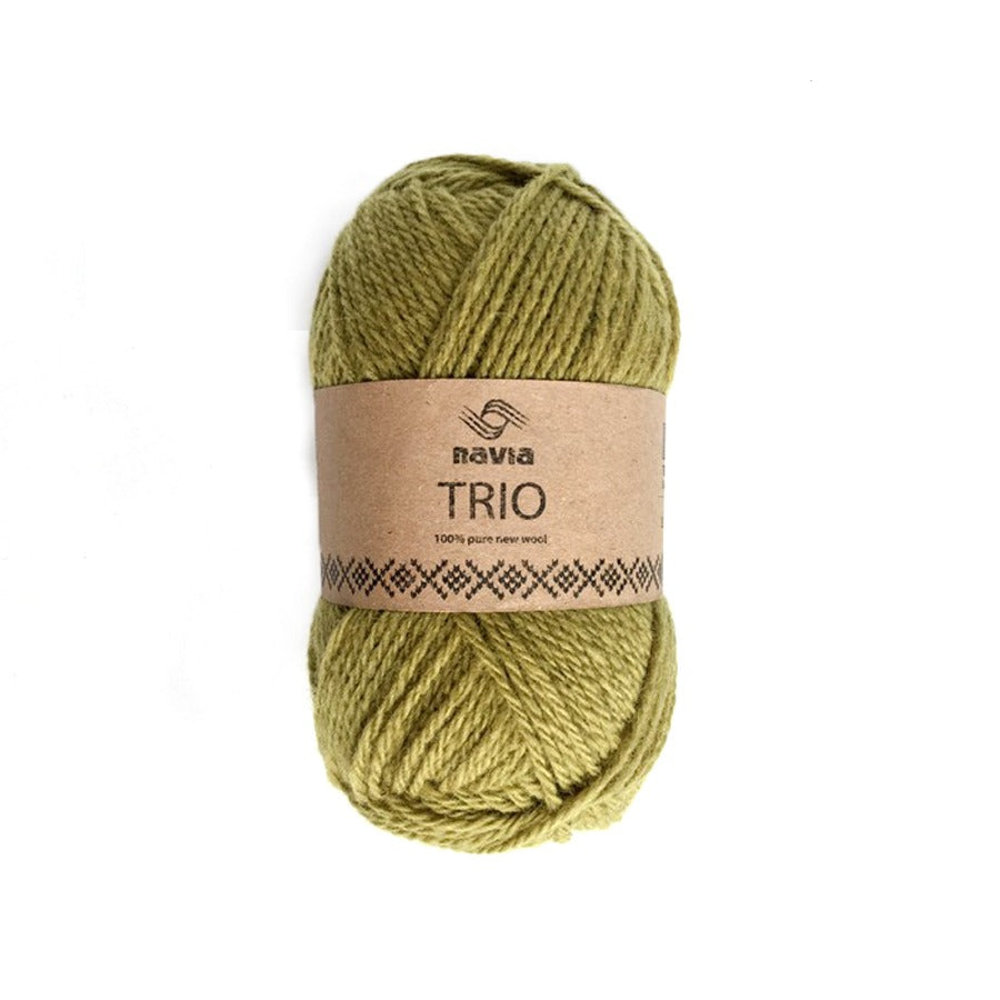 Navia Yarn 353 olive green Trio
